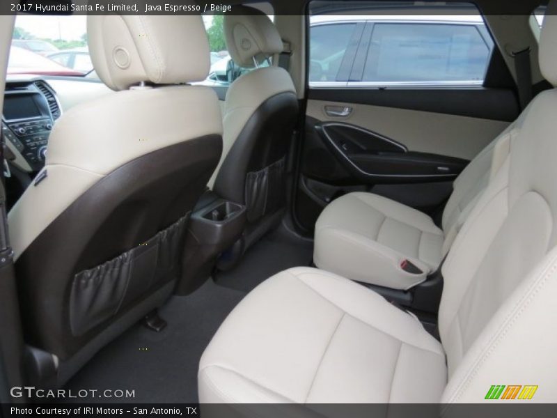 Java Espresso / Beige 2017 Hyundai Santa Fe Limited