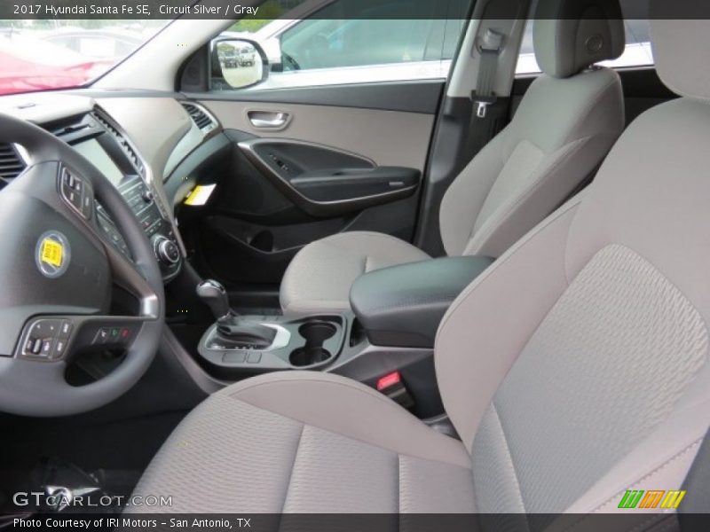 Circuit Silver / Gray 2017 Hyundai Santa Fe SE