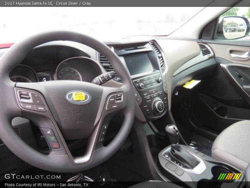 Circuit Silver / Gray 2017 Hyundai Santa Fe SE