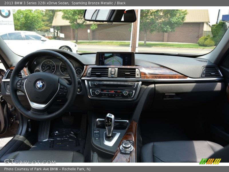 Sparkling Bronze Metallic / Black 2013 BMW 3 Series 328i xDrive Sedan
