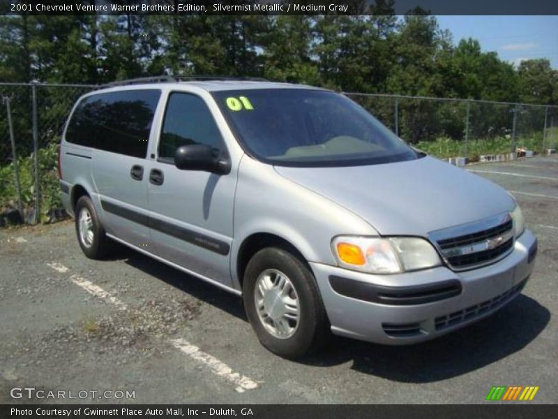 Silvermist Metallic / Medium Gray 2001 Chevrolet Venture Warner Brothers Edition
