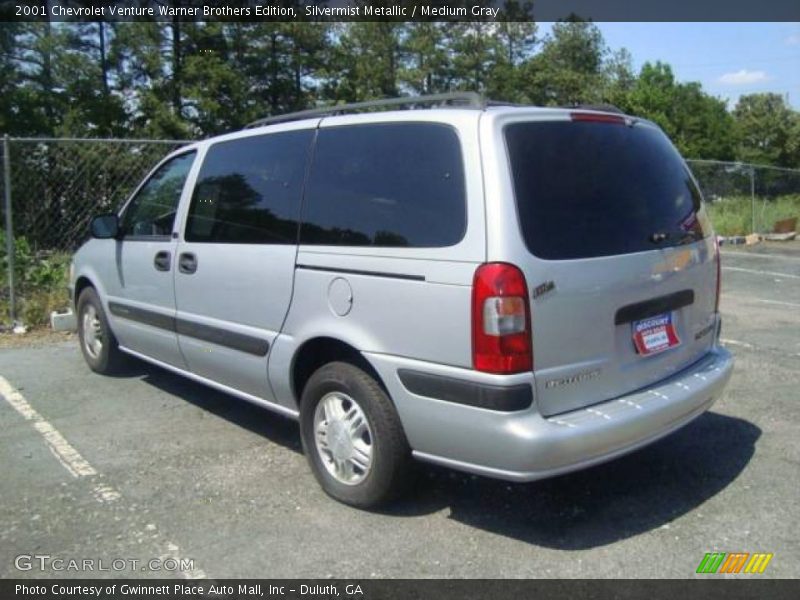 Silvermist Metallic / Medium Gray 2001 Chevrolet Venture Warner Brothers Edition