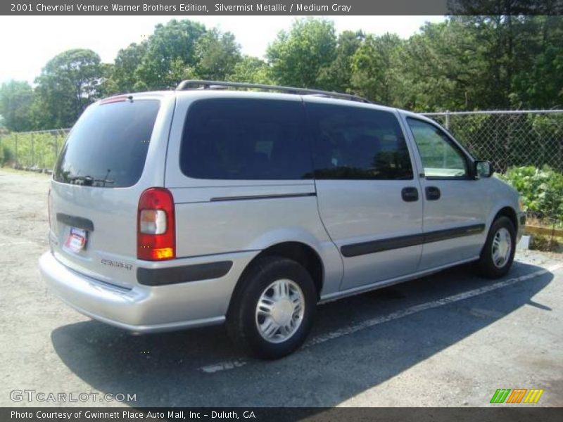 Silvermist Metallic / Medium Gray 2001 Chevrolet Venture Warner Brothers Edition