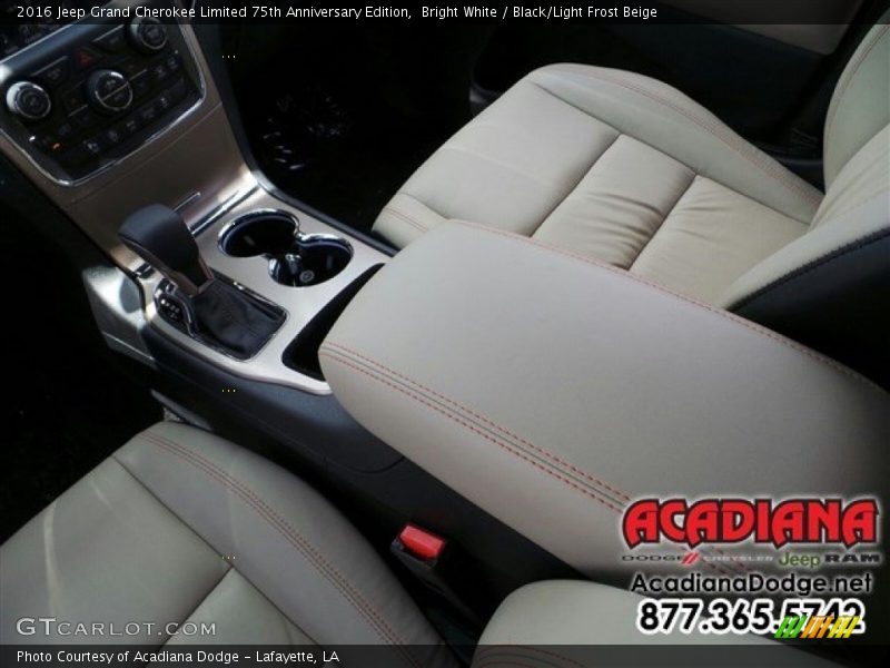 Bright White / Black/Light Frost Beige 2016 Jeep Grand Cherokee Limited 75th Anniversary Edition