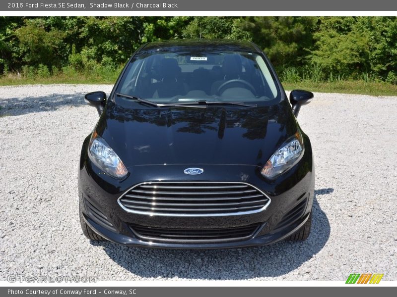 Shadow Black / Charcoal Black 2016 Ford Fiesta SE Sedan