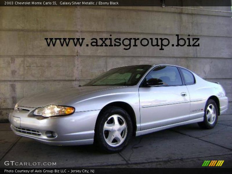 Galaxy Silver Metallic / Ebony Black 2003 Chevrolet Monte Carlo SS