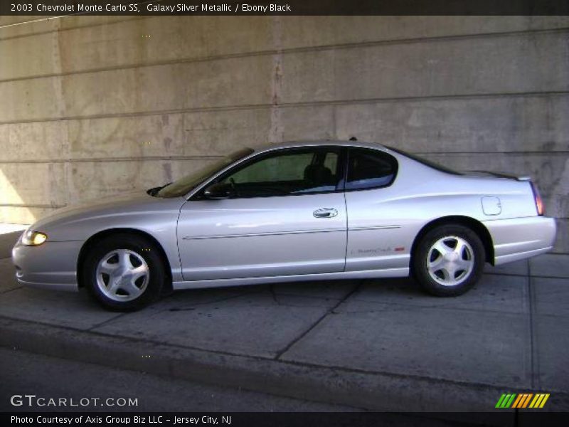 Galaxy Silver Metallic / Ebony Black 2003 Chevrolet Monte Carlo SS