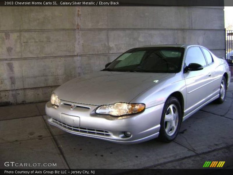 Galaxy Silver Metallic / Ebony Black 2003 Chevrolet Monte Carlo SS