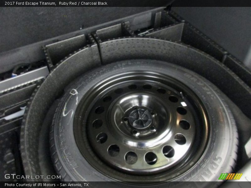 Ruby Red / Charcoal Black 2017 Ford Escape Titanium