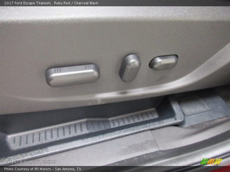 Ruby Red / Charcoal Black 2017 Ford Escape Titanium