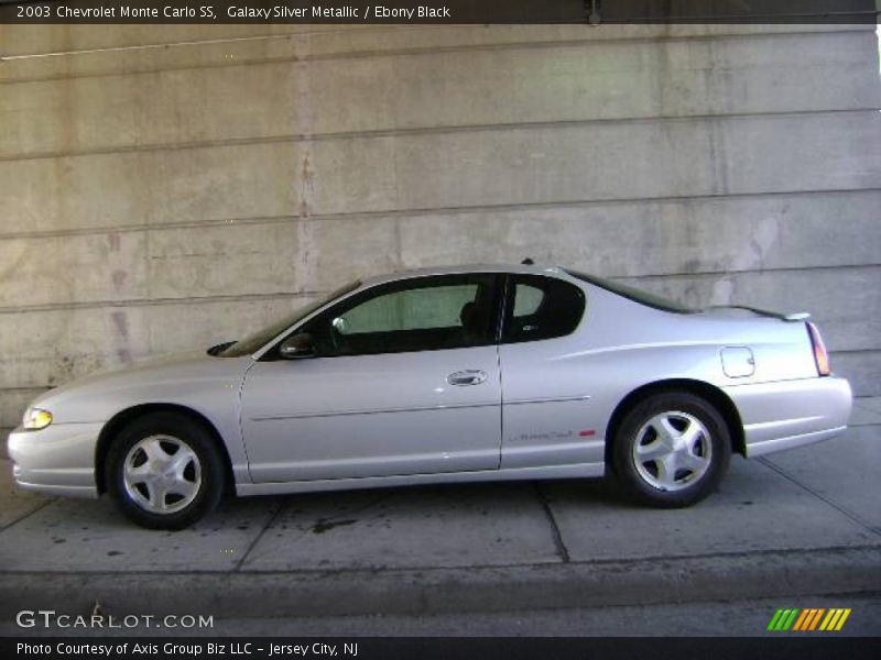 Galaxy Silver Metallic / Ebony Black 2003 Chevrolet Monte Carlo SS