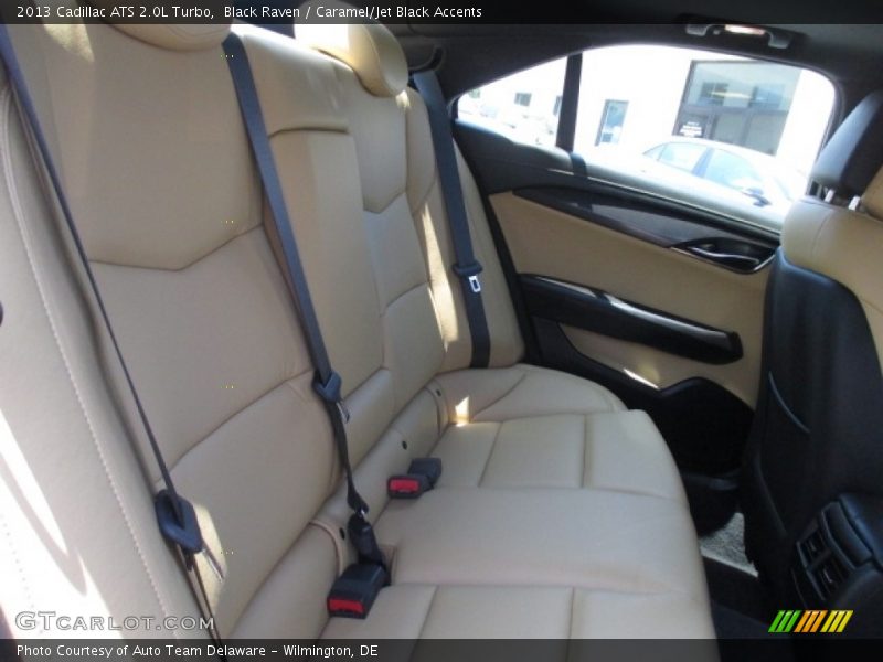 Black Raven / Caramel/Jet Black Accents 2013 Cadillac ATS 2.0L Turbo
