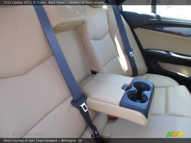 Black Raven / Caramel/Jet Black Accents 2013 Cadillac ATS 2.0L Turbo