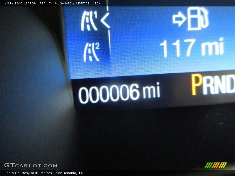 Ruby Red / Charcoal Black 2017 Ford Escape Titanium