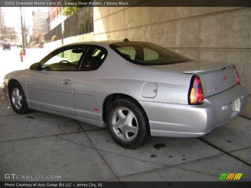 Galaxy Silver Metallic / Ebony Black 2003 Chevrolet Monte Carlo SS