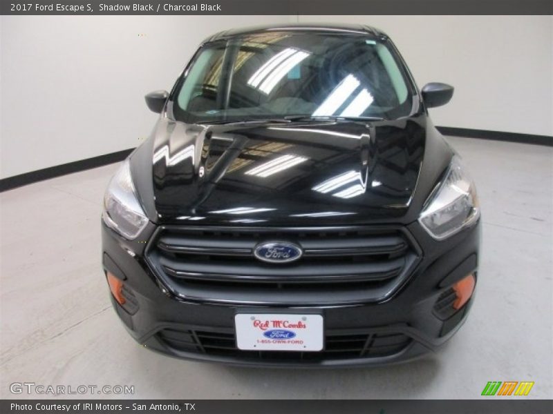 Shadow Black / Charcoal Black 2017 Ford Escape S