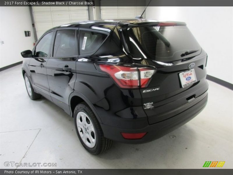 Shadow Black / Charcoal Black 2017 Ford Escape S