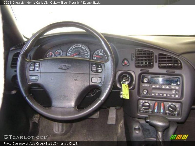 Galaxy Silver Metallic / Ebony Black 2003 Chevrolet Monte Carlo SS
