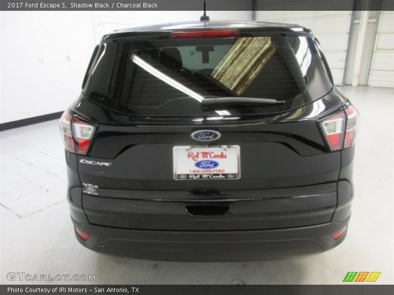 Shadow Black / Charcoal Black 2017 Ford Escape S