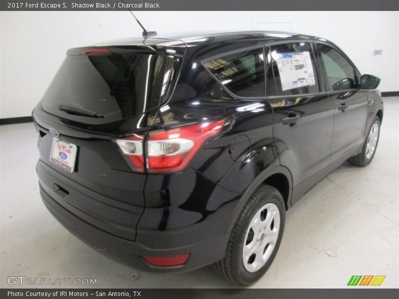 Shadow Black / Charcoal Black 2017 Ford Escape S