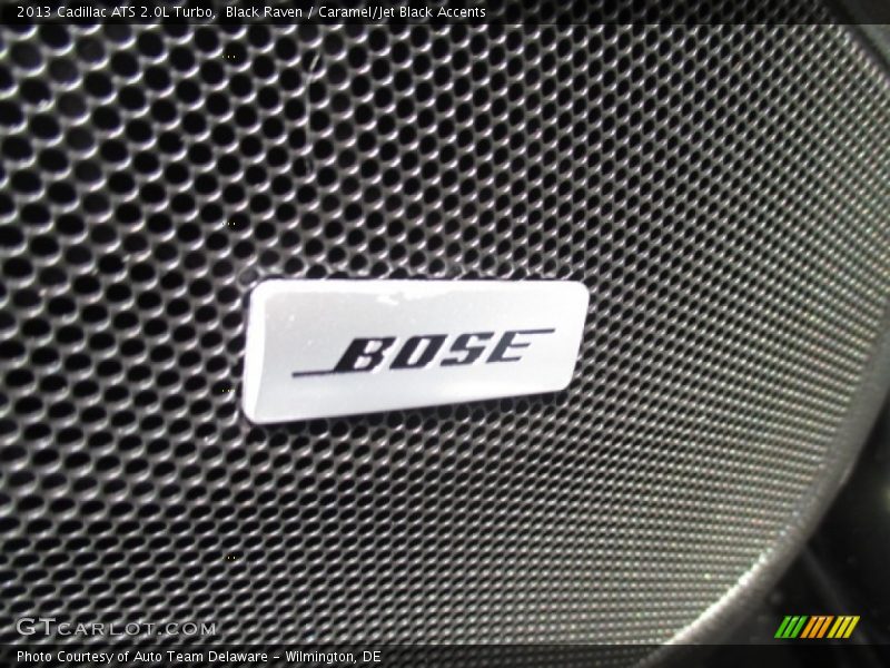Black Raven / Caramel/Jet Black Accents 2013 Cadillac ATS 2.0L Turbo