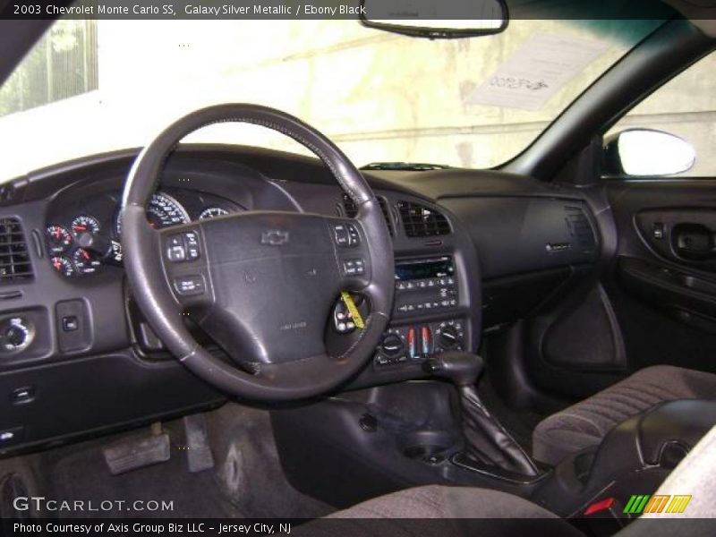 Galaxy Silver Metallic / Ebony Black 2003 Chevrolet Monte Carlo SS