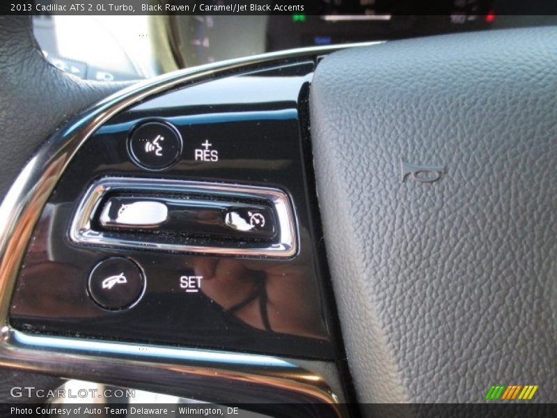 Black Raven / Caramel/Jet Black Accents 2013 Cadillac ATS 2.0L Turbo