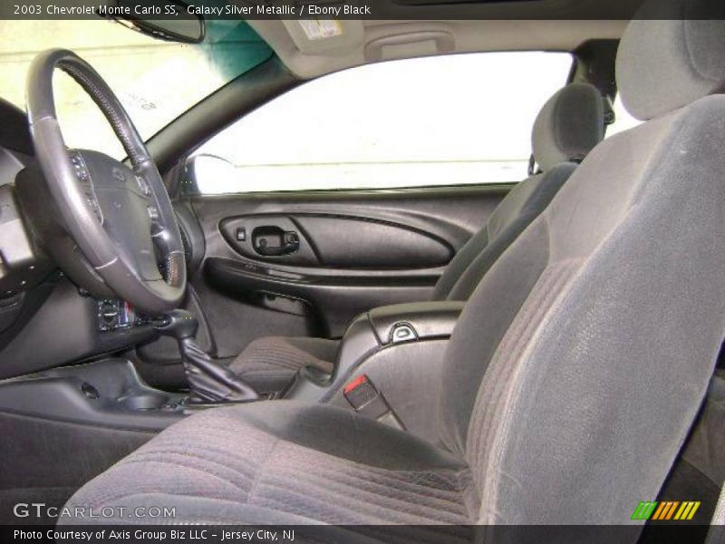 Galaxy Silver Metallic / Ebony Black 2003 Chevrolet Monte Carlo SS