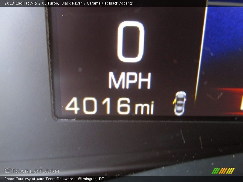 Black Raven / Caramel/Jet Black Accents 2013 Cadillac ATS 2.0L Turbo