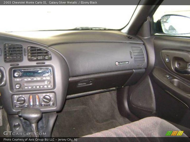 Galaxy Silver Metallic / Ebony Black 2003 Chevrolet Monte Carlo SS
