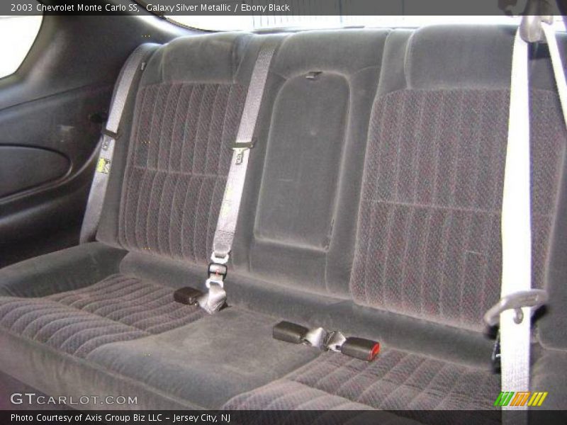 Galaxy Silver Metallic / Ebony Black 2003 Chevrolet Monte Carlo SS