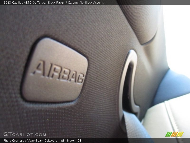 Black Raven / Caramel/Jet Black Accents 2013 Cadillac ATS 2.0L Turbo