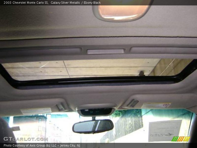 Galaxy Silver Metallic / Ebony Black 2003 Chevrolet Monte Carlo SS