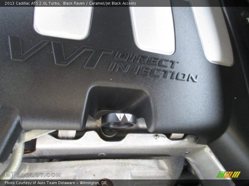 Black Raven / Caramel/Jet Black Accents 2013 Cadillac ATS 2.0L Turbo