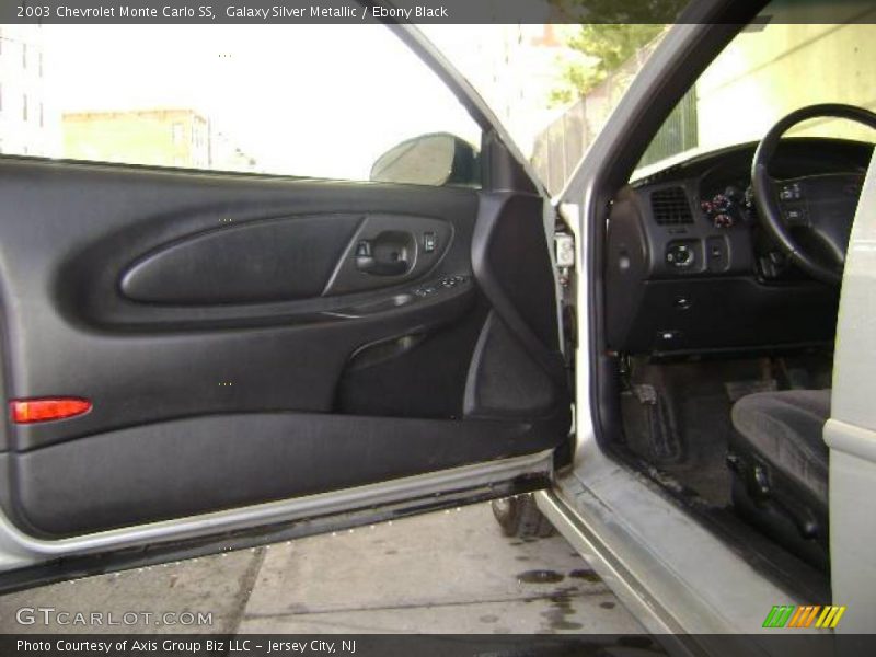 Galaxy Silver Metallic / Ebony Black 2003 Chevrolet Monte Carlo SS