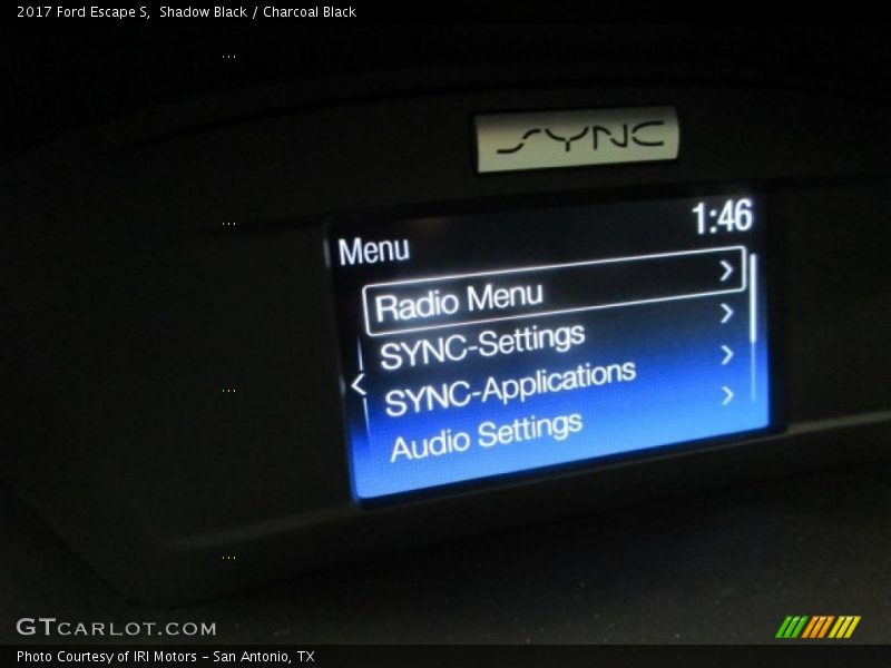 Shadow Black / Charcoal Black 2017 Ford Escape S