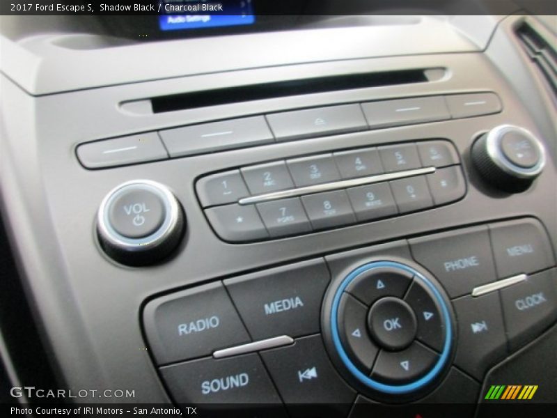 Shadow Black / Charcoal Black 2017 Ford Escape S
