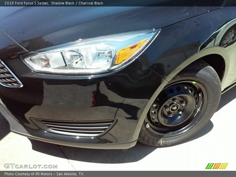 Shadow Black / Charcoal Black 2016 Ford Focus S Sedan
