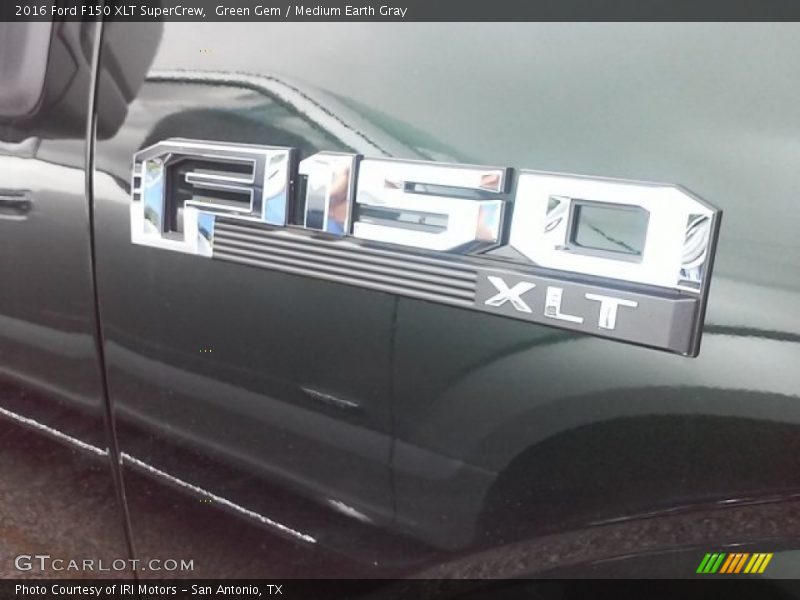 Green Gem / Medium Earth Gray 2016 Ford F150 XLT SuperCrew