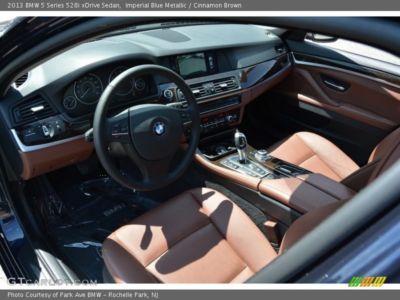 Imperial Blue Metallic / Cinnamon Brown 2013 BMW 5 Series 528i xDrive Sedan