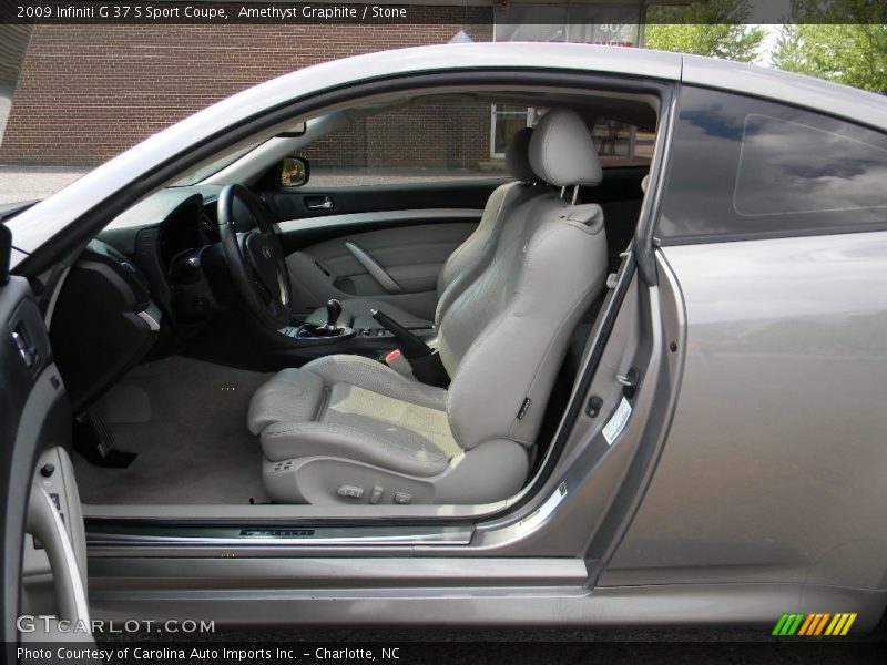 Amethyst Graphite / Stone 2009 Infiniti G 37 S Sport Coupe