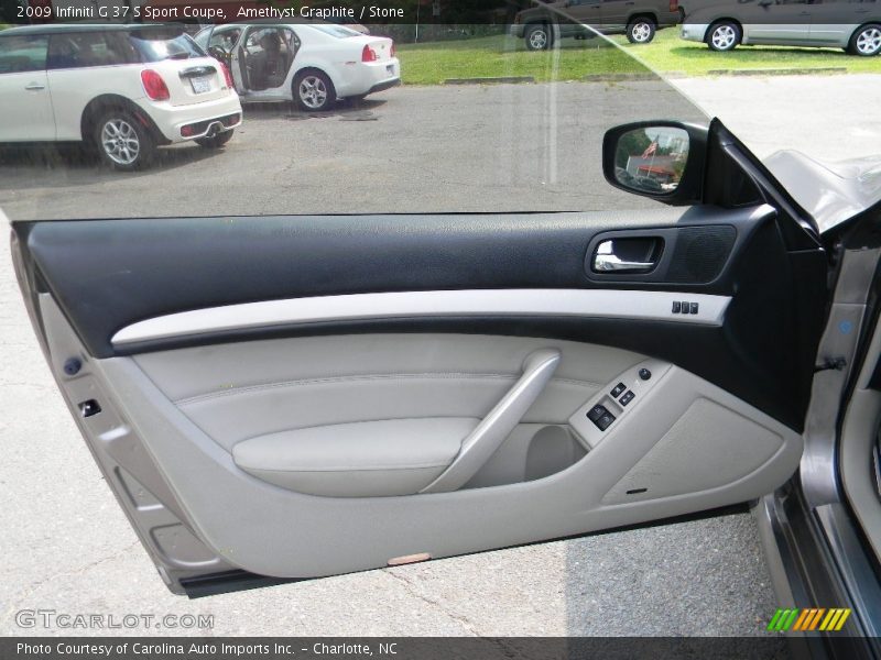 Amethyst Graphite / Stone 2009 Infiniti G 37 S Sport Coupe
