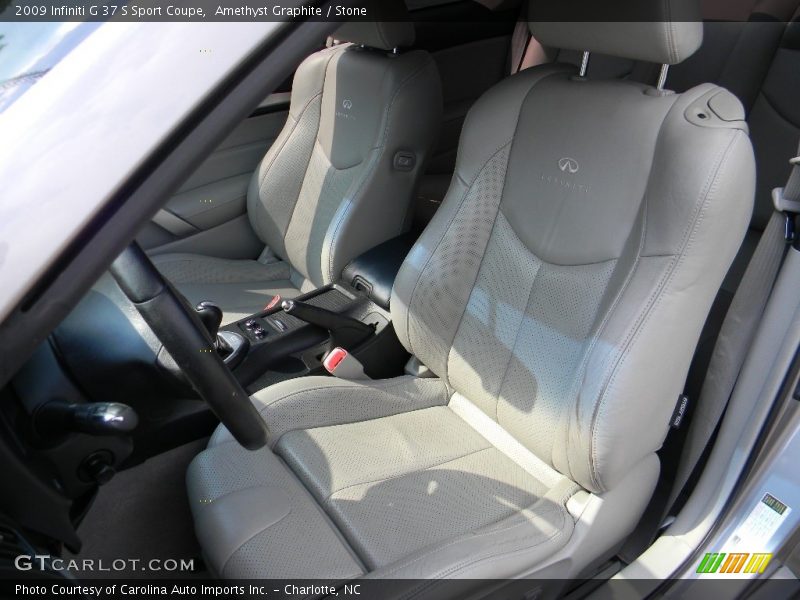 Amethyst Graphite / Stone 2009 Infiniti G 37 S Sport Coupe