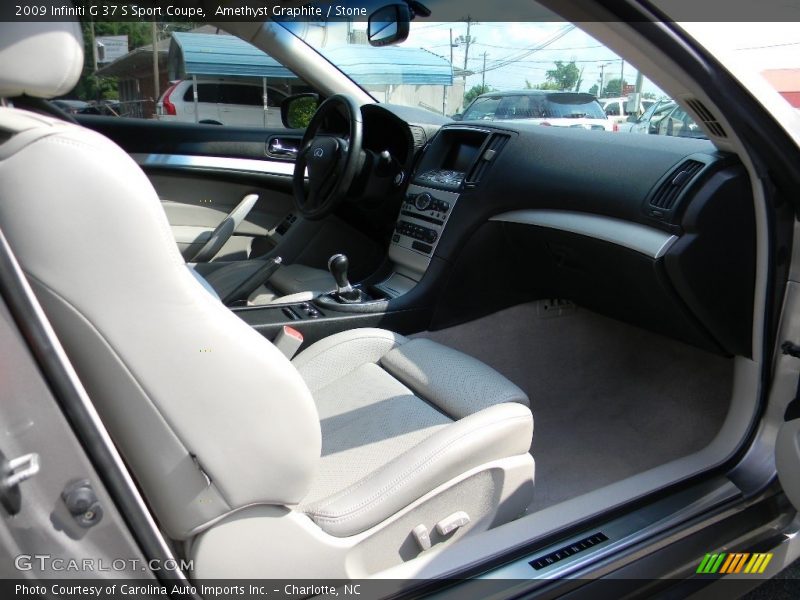 Amethyst Graphite / Stone 2009 Infiniti G 37 S Sport Coupe