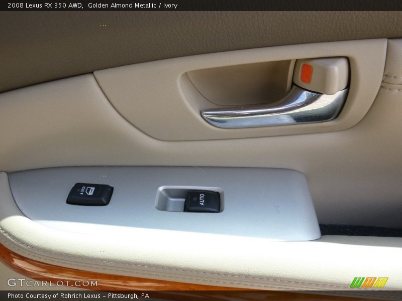 Golden Almond Metallic / Ivory 2008 Lexus RX 350 AWD