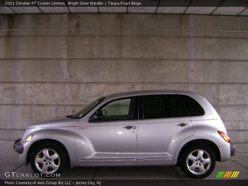 Bright Silver Metallic / Taupe/Pearl Beige 2001 Chrysler PT Cruiser Limited