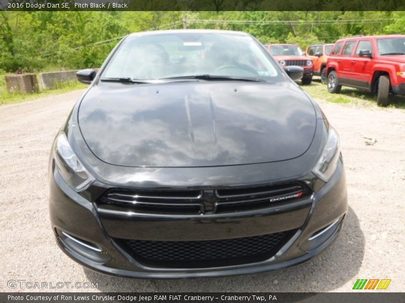 Pitch Black / Black 2016 Dodge Dart SE