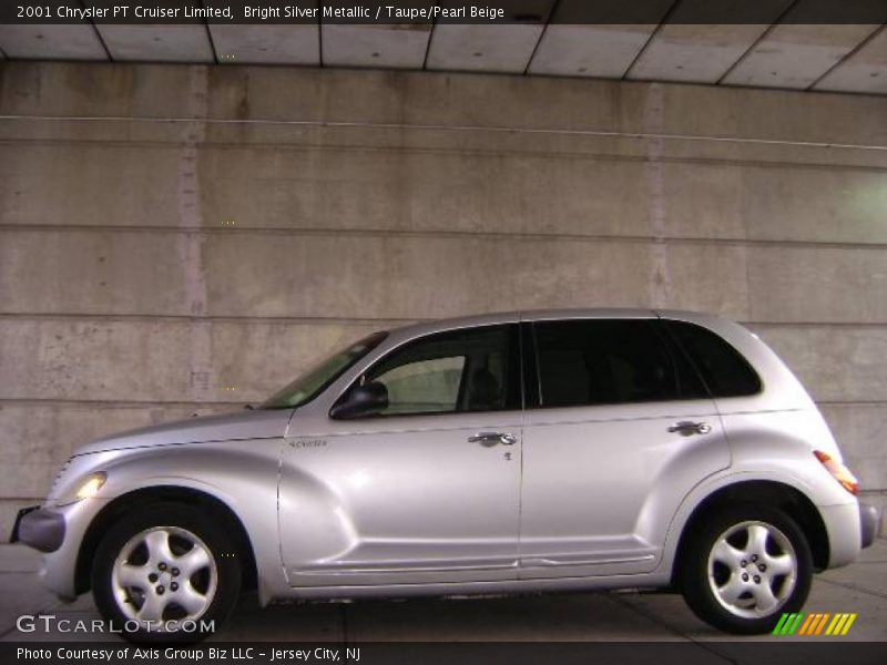 Bright Silver Metallic / Taupe/Pearl Beige 2001 Chrysler PT Cruiser Limited