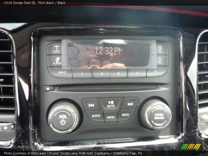 Pitch Black / Black 2016 Dodge Dart SE