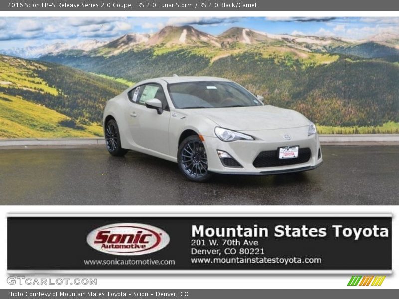 RS 2.0 Lunar Storm / RS 2.0 Black/Camel 2016 Scion FR-S Release Series 2.0 Coupe